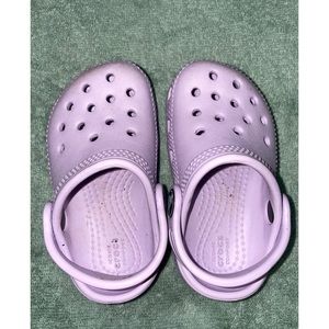 Toddler Lilac Crocs